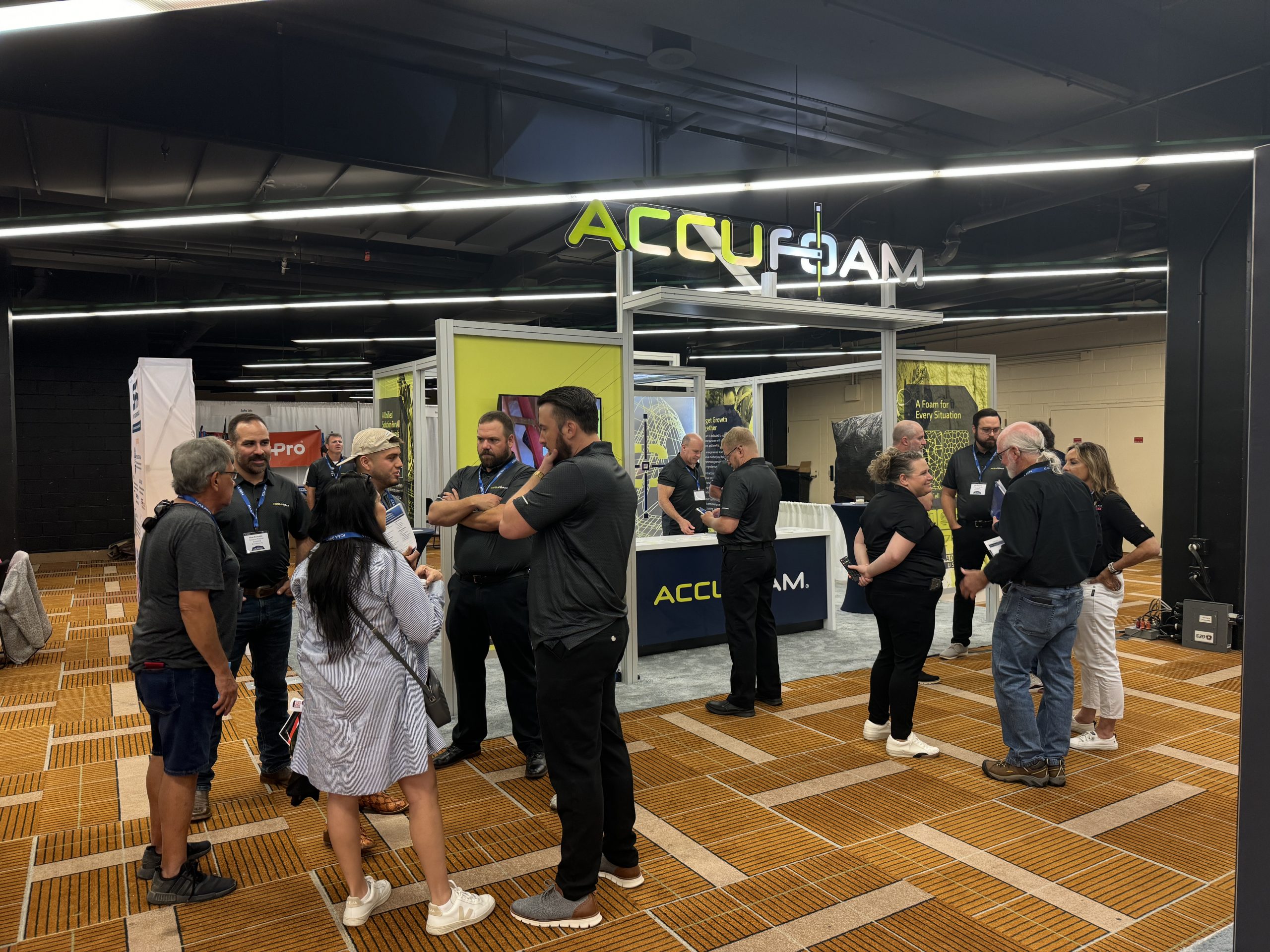 Accufoam Trade Show Booth